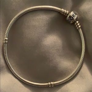 Pandora Snake Chain Charm Bracelet